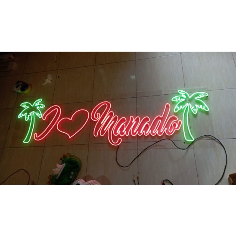 Tulisan Custom Neon Flex