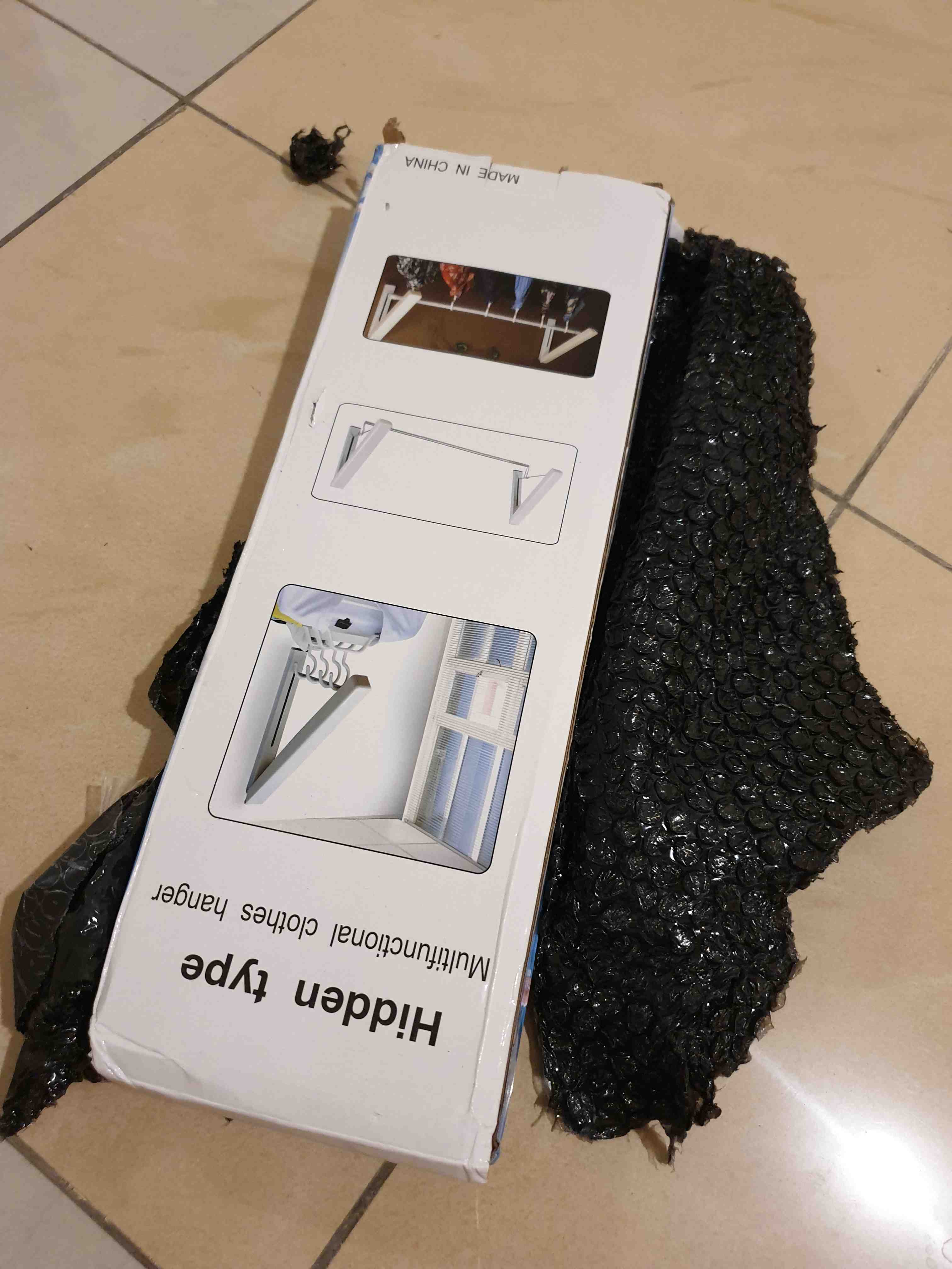 Gantungan Baju Besi / Multifunction Clother Hanger Hiden Type