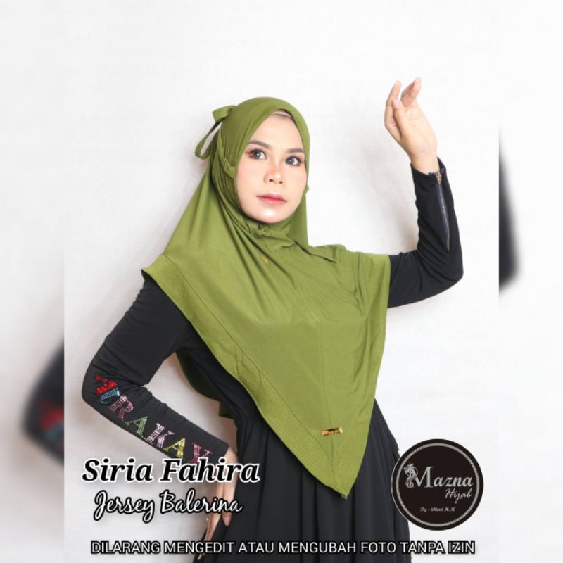 Jilbab sYria Fahira ori Mazna