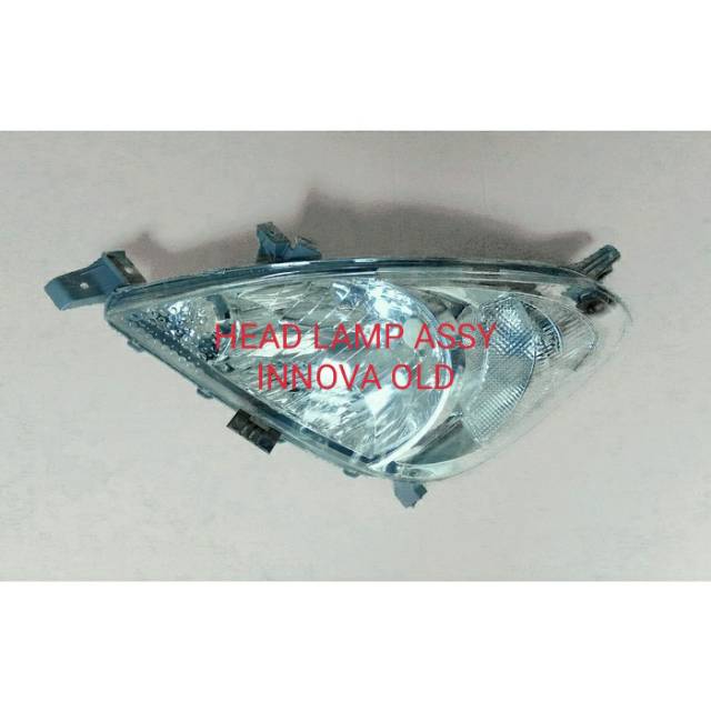 HEAD LAMP ASSY LAMPU UTAMA LAMPU BESAR DEPAN INNOVA OLD / NEW 2004 SAMPAI 2012