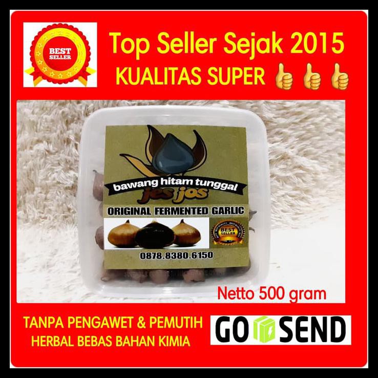 

Bawang Hitam Tunggal Lanang (Black Garlic) 500 Gram