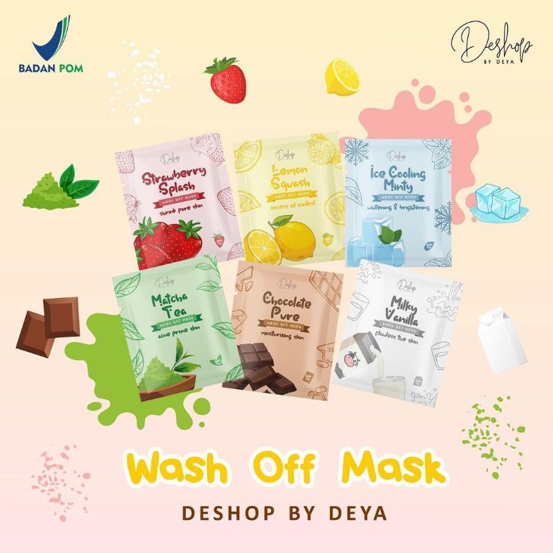 Masker Bubuk Deshop by Deya 15 gram