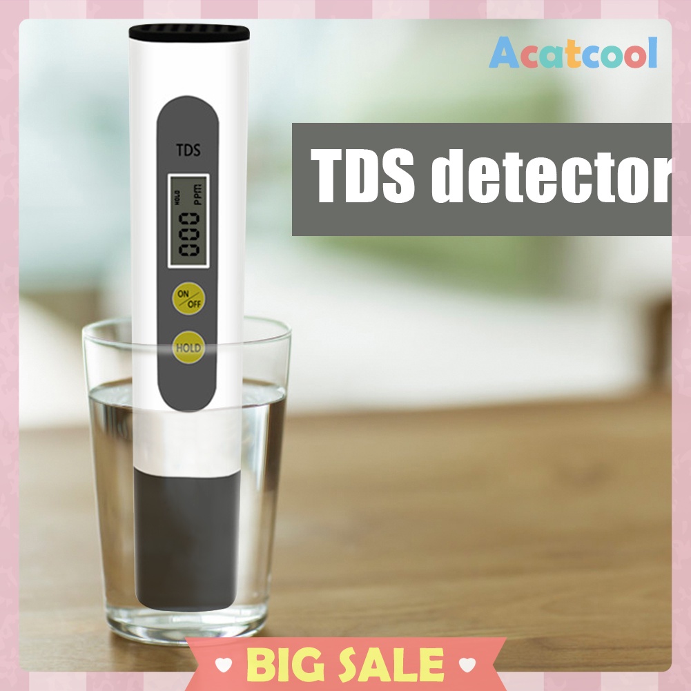 TDS Digital Water Quality Tester Portable Test Pen for Swimming Pool Meter