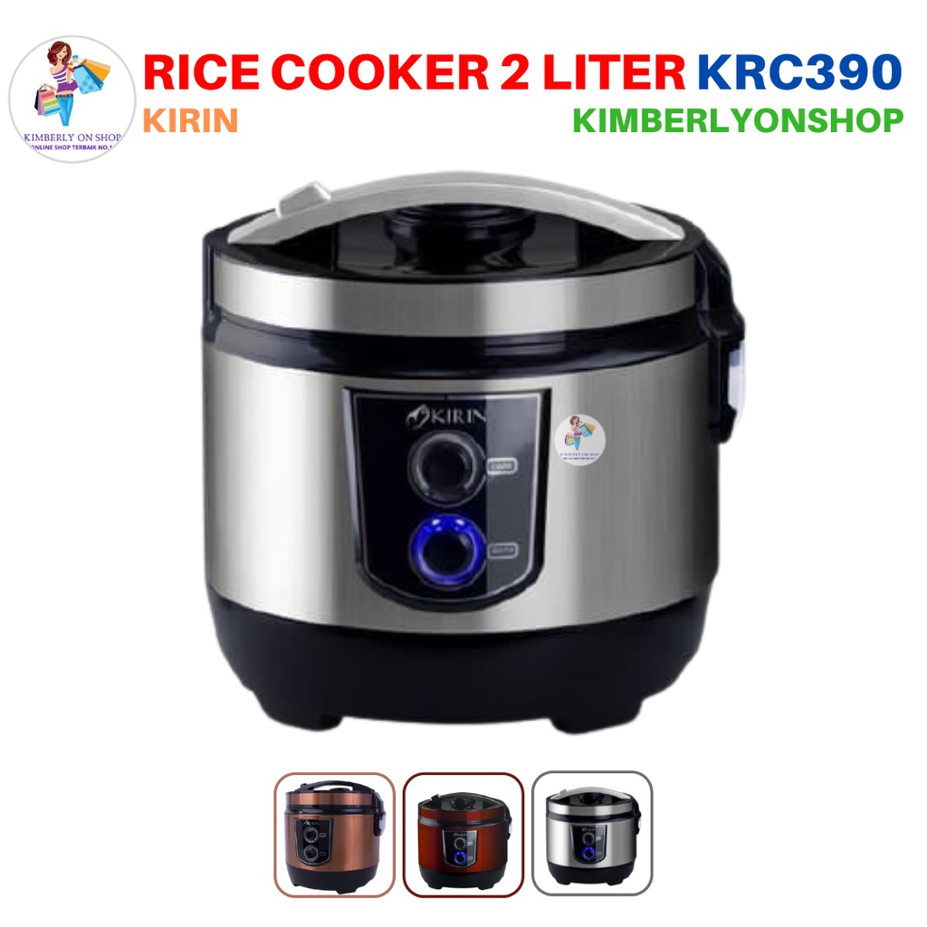 Rice Cooker Magic Com KIRIN Ceramic 2 Liter KRC 390