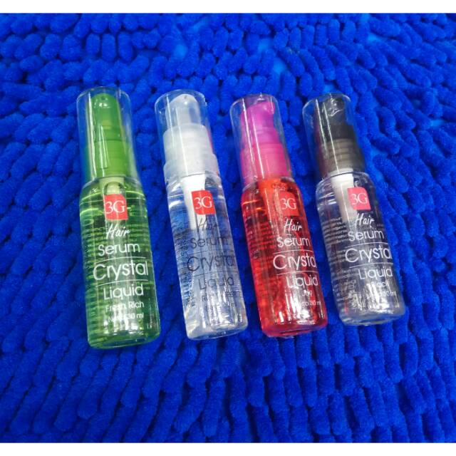 Jual 3g Hair Serum Crystal Liquid 30ml Shopee Indonesia