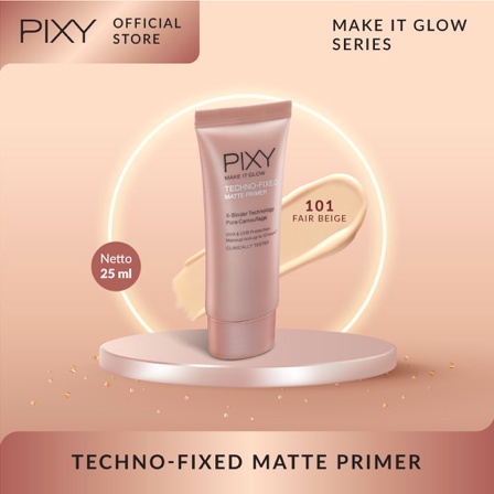 PIXY make it glow techno fixed matte cushion