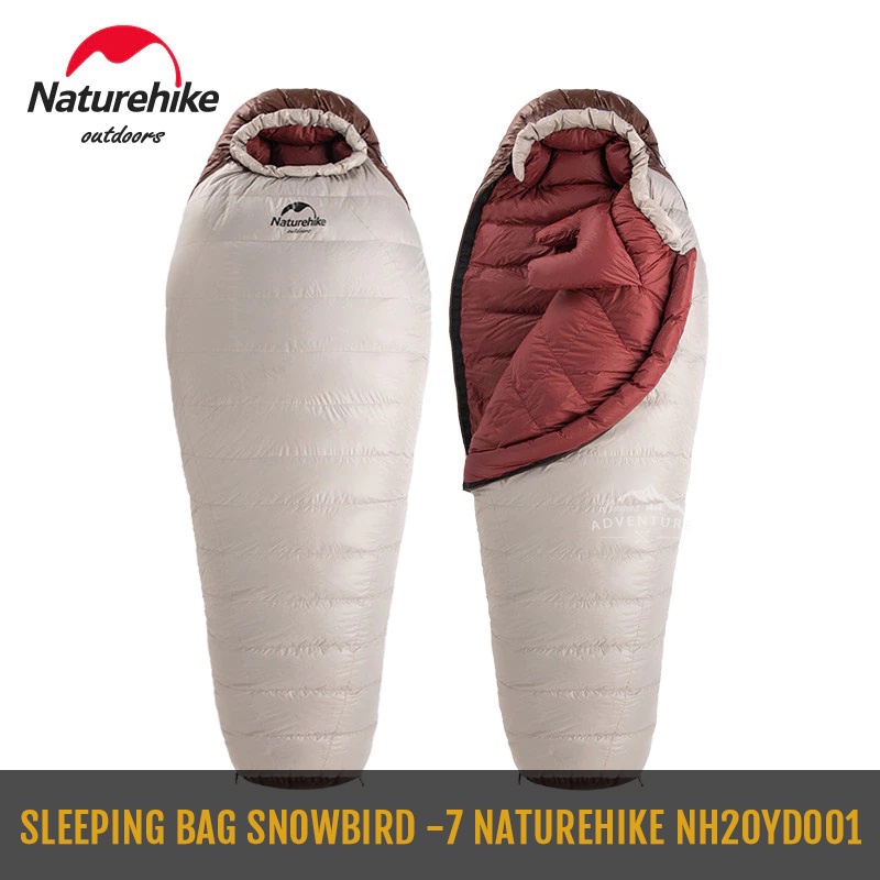 SLEEPING BAG SNOWBIRD -7 NATUREHIKE NH20YD001 MINUS 7