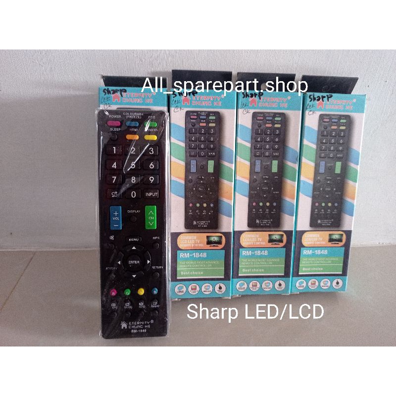 Remote TV Sharp Led/Lcd / REMOTE TV SHARP LED LCD