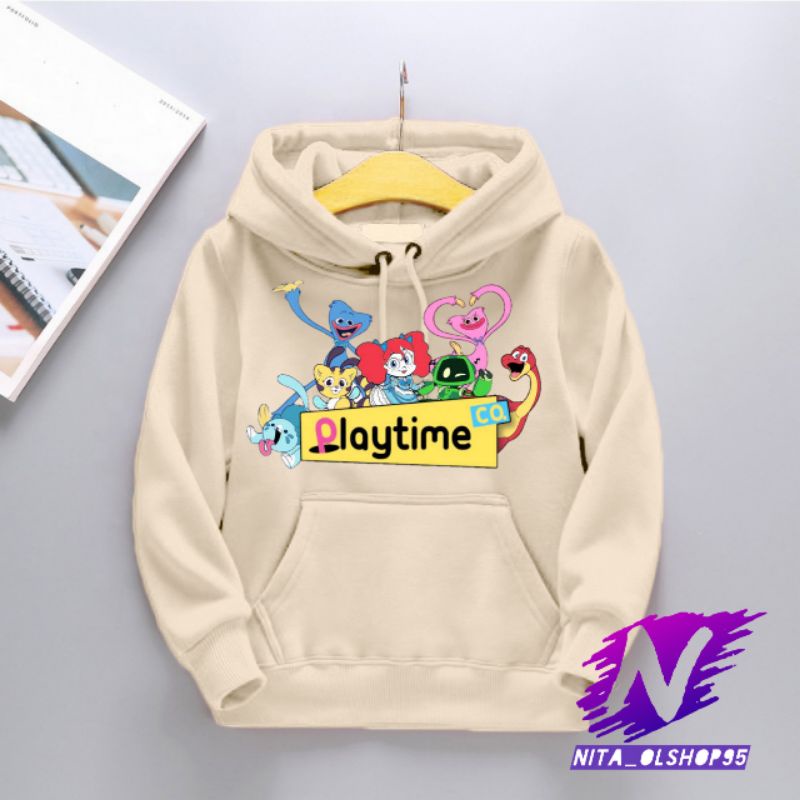 Hoodie playtime hoodie anak hugy wugy play time