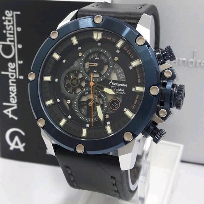 Super Sale Alexandre Christie AC 6416MC BLSVBE Ready Stock
