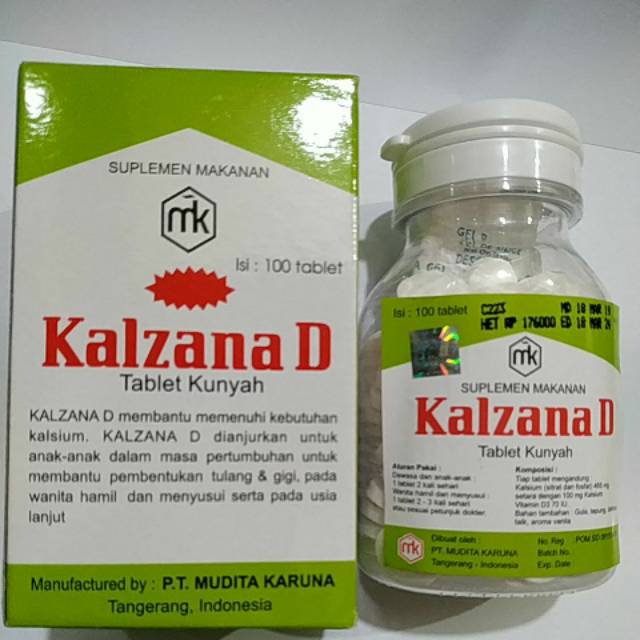 Kalzana D 100 tablet