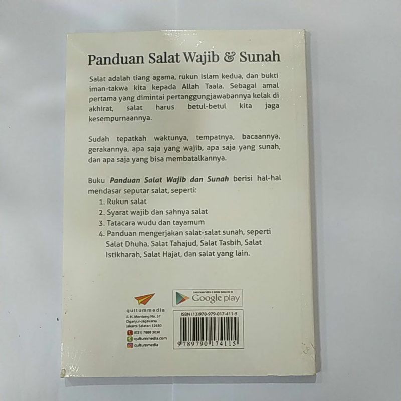 Panduan shalat wajib dan sunnah