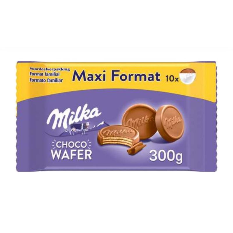 

MILKA CHOCO WAFER MAXI 10 PCS