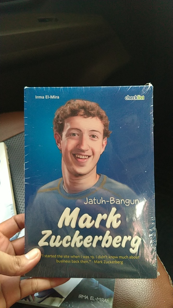 Checklist Buku Motivasi Biografi Jatuh Bangun Mark Zuckerberg Shopee Indonesia