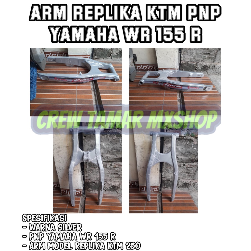 SWING ARM REPLIKA KTM TINGGAL PASANG WR 155