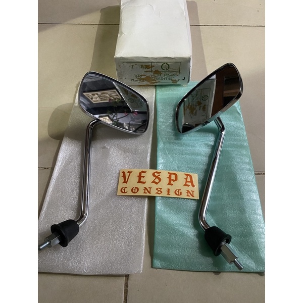 Spion Original Modern Vespa S I-Get Matic Chrome Series Piaggio Dealer BRAND NEW Dealer LX 3V Old Mo