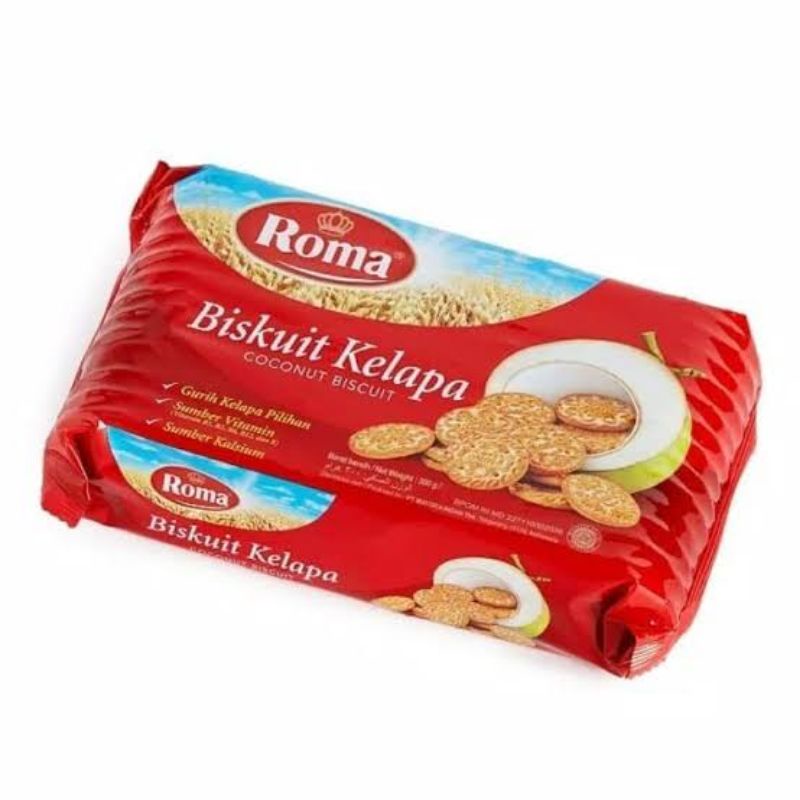 

Roma biskuit kelapa coconut biscuit 300gram