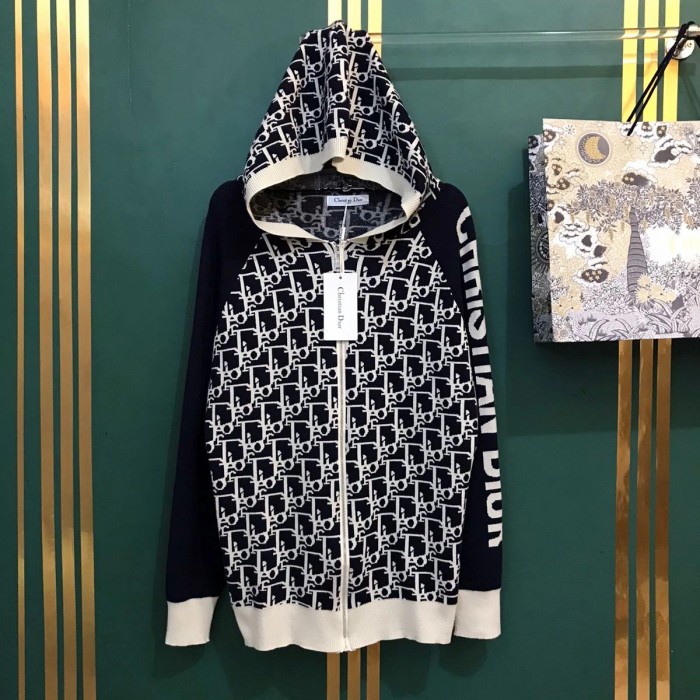 Jaket Knit Cristian Dior Premium Mat Diskon