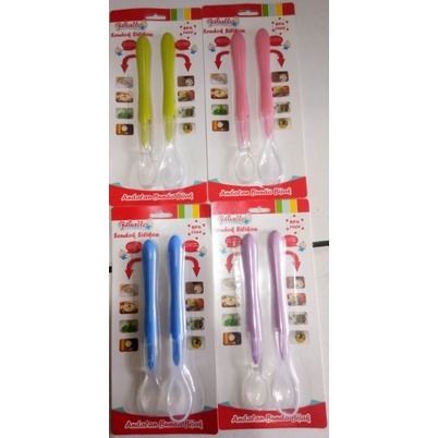Reliable Sendok Makan Silicone 2pcs
