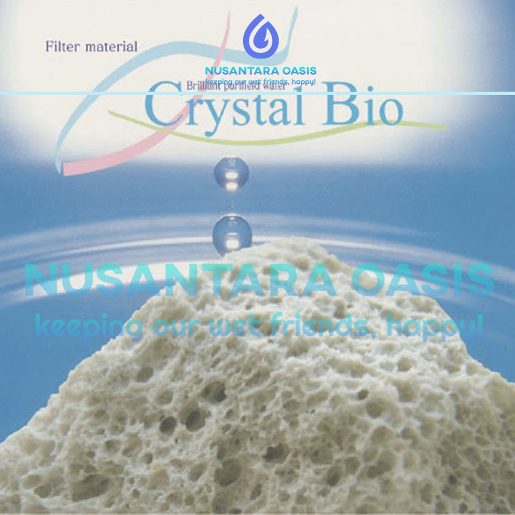 FILTER KOLAM CRYSTAL BIO 500 GRAM / 1/2 KG CRISTAL BIO