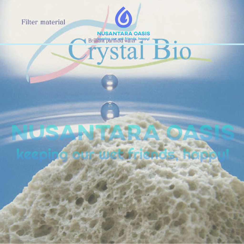 FILTER KOLAM CRYSTAL BIO 500 GRAM / 1/2 KG CRISTAL BIO