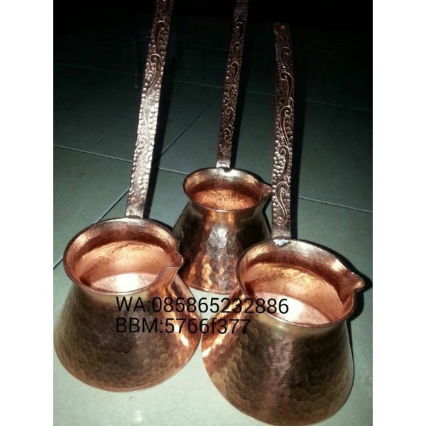 IBRIK KOPI/SEDUH KOPI TEMBAGA