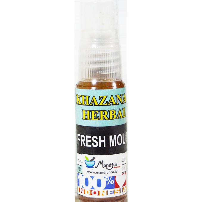 Khazanah Herbal Fresh Mouth - Penyegar & Penghilang Bau Mulut 