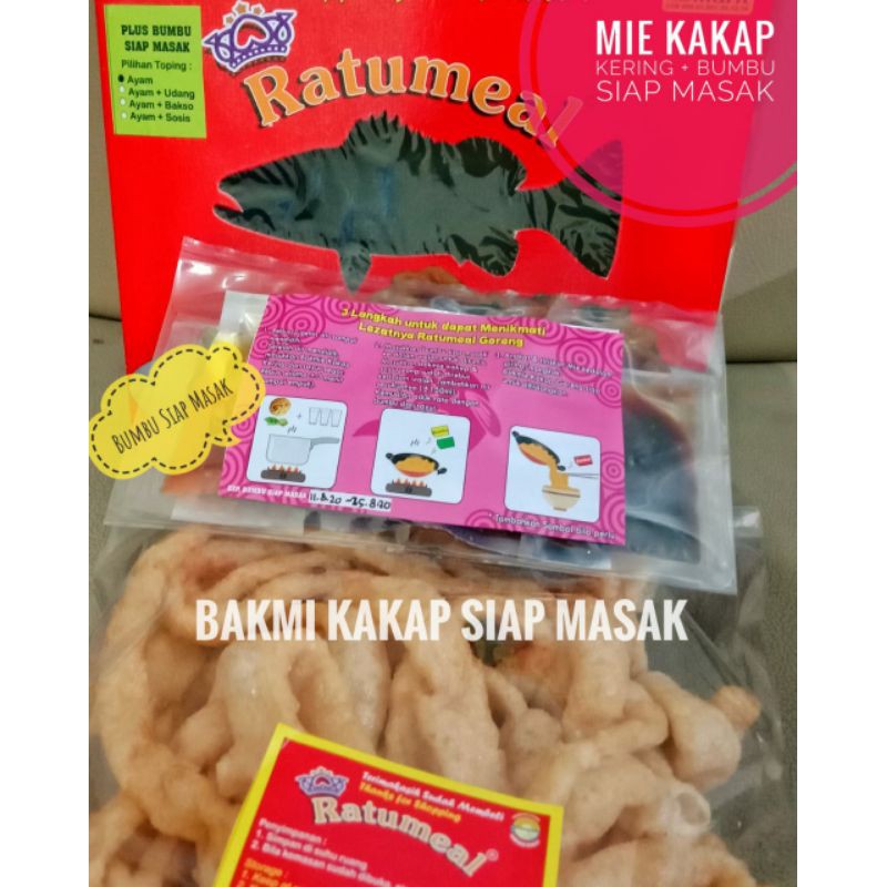 

Mie Kakap siap masak + bumbu