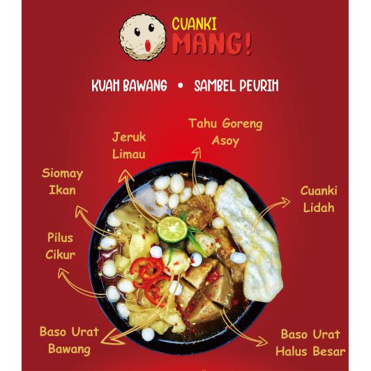 

Cuanki Baso Urat MANG! Paket Reseller 10 bks