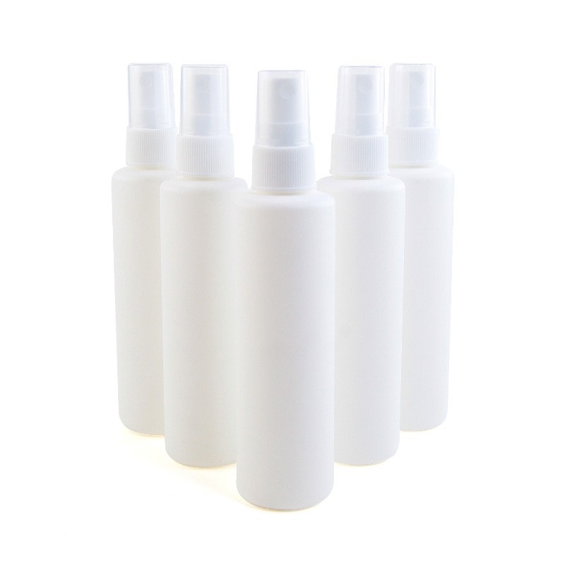 BOTOL SPRAY 100ML PUTIH POLOS DIAMETER 3.5CM - BOTOL CAIRAN ANTISEPTIK/PARFUM/SETTING SPRAY/DLL