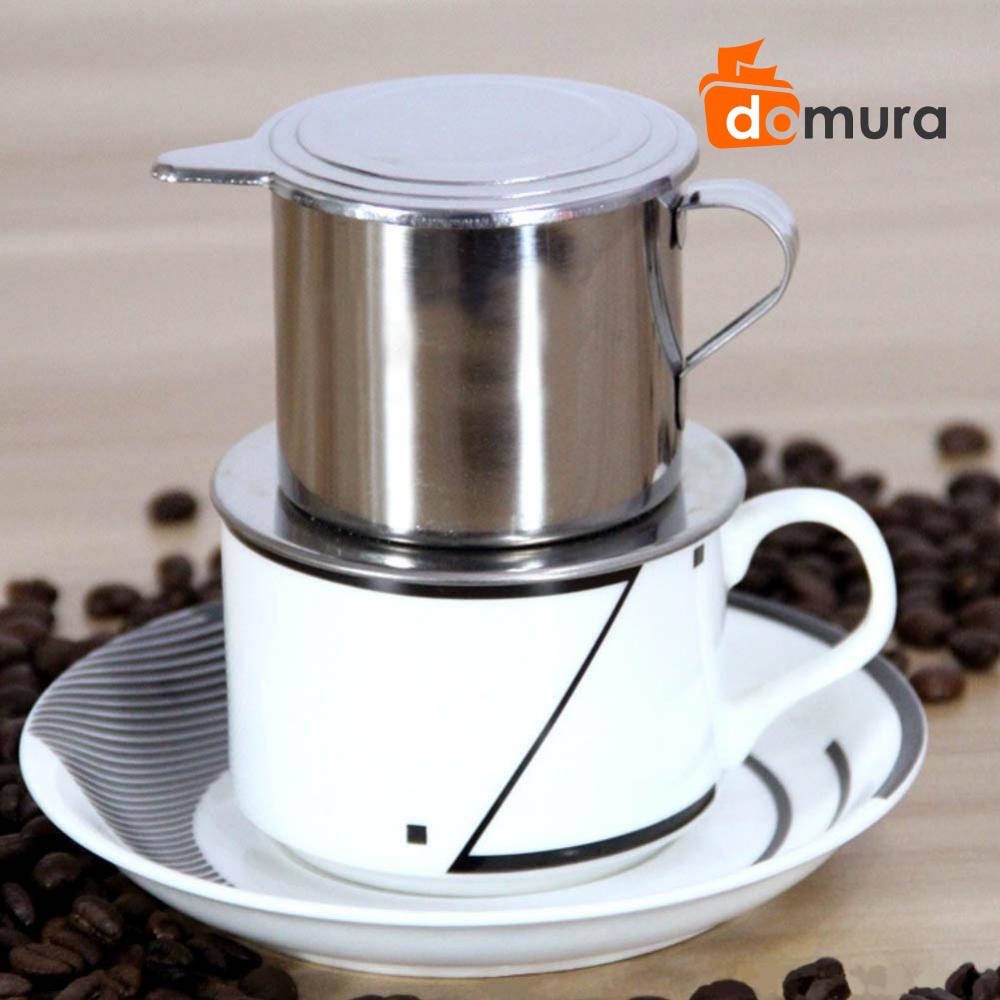 Saringan Kopi Vietnam Dripper Coffee Drip Pot Stainless Steel 100ml