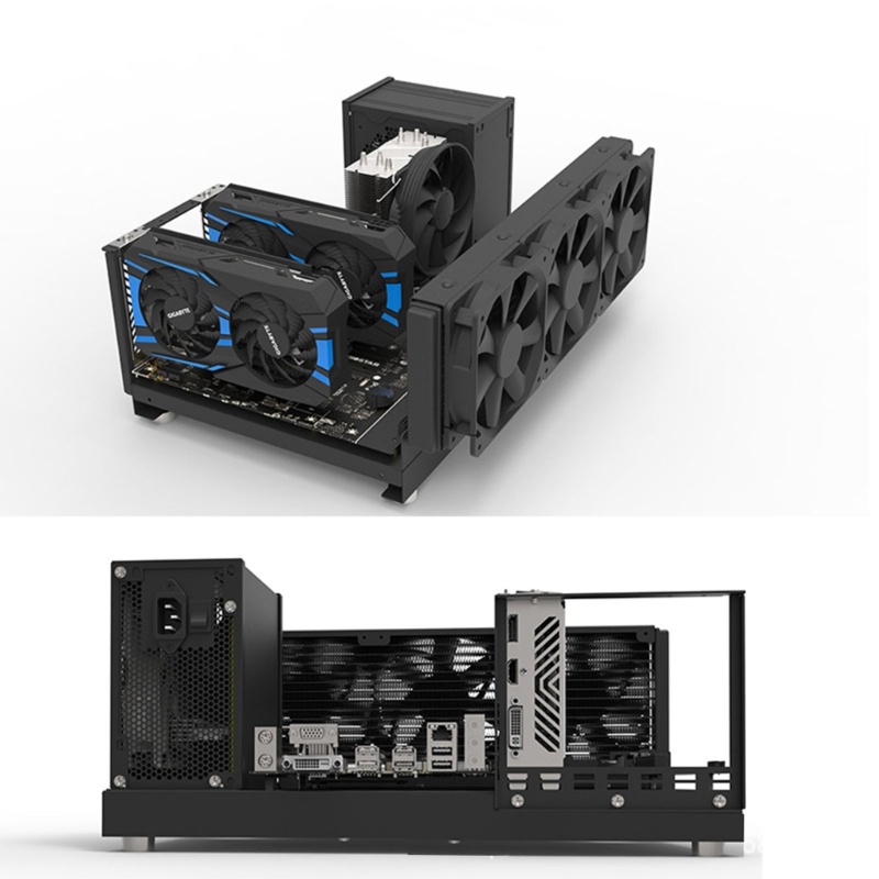 Rak Braket Bingkai Mining GPU Untuk Motherboard