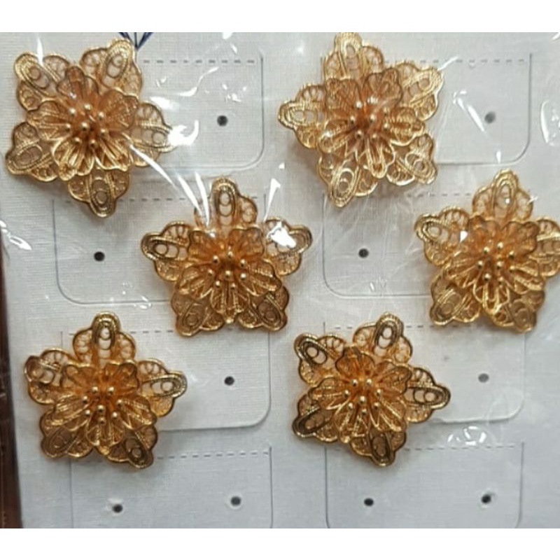 Anting Kendari Lapis Emas 18k