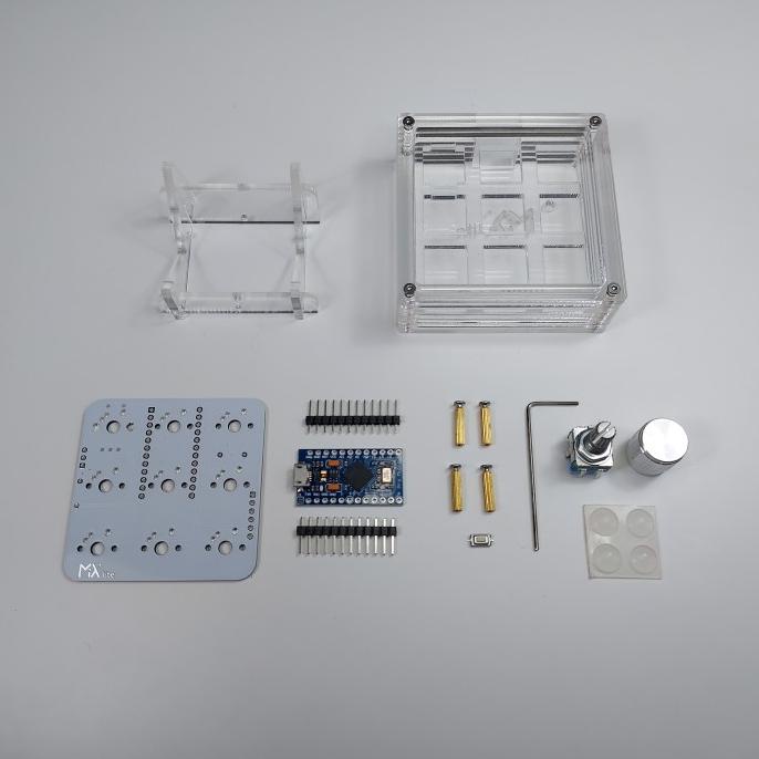 Mixi Lite Macropad Kit - Clear