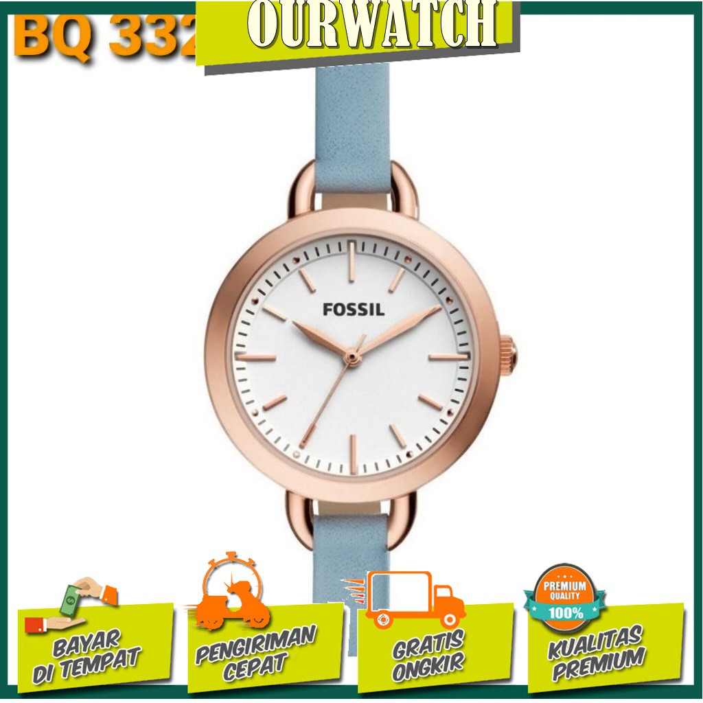 JAM TANGAN WANITA FOSSIL BQ 3327 / BQ3327 ORIGINAL