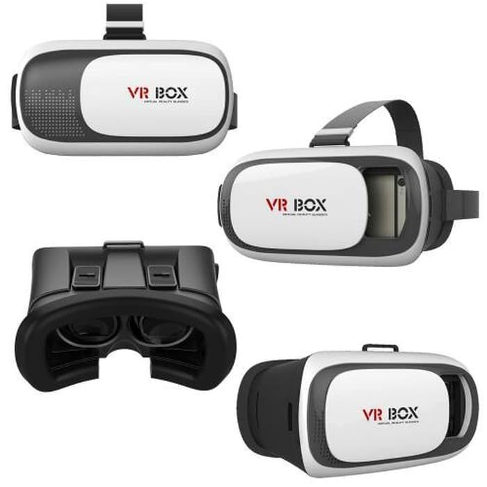 VR Box 2 3D Besar Virtual Reality Glases 3 Dimensi / VR box