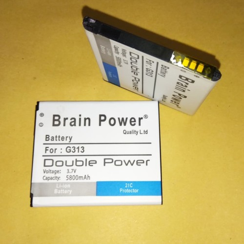 [ COD ] Battery Baterai Batre Samsung G313 BRAIN POWER  / Batre Samsung Galaxy V Double Power