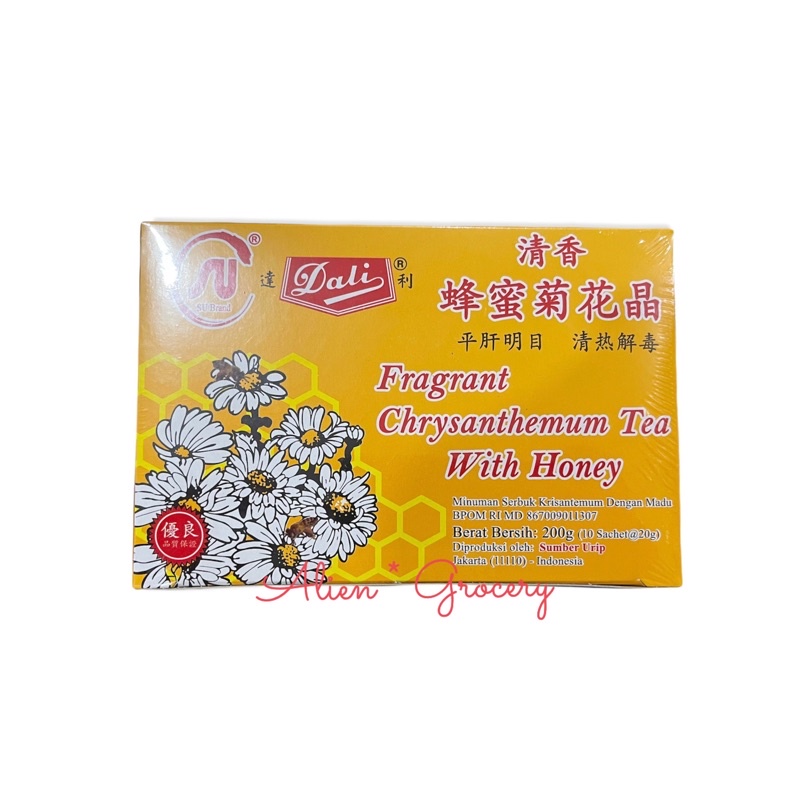 Teh Kembang Bunga Chrysanthemum Madu Deli Dali 10sc 200gr
