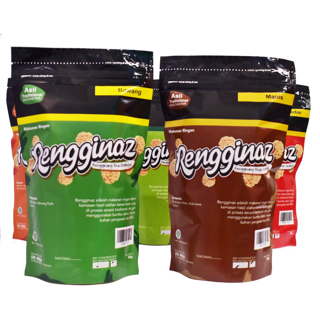 

Rengginaz Rengginang Khas Surabaya Renyah Gurih Non Pengawet MSG