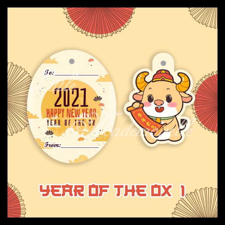 

CHINESE NEW YEAR / IMLEK TAG - OX1 TERMURAH