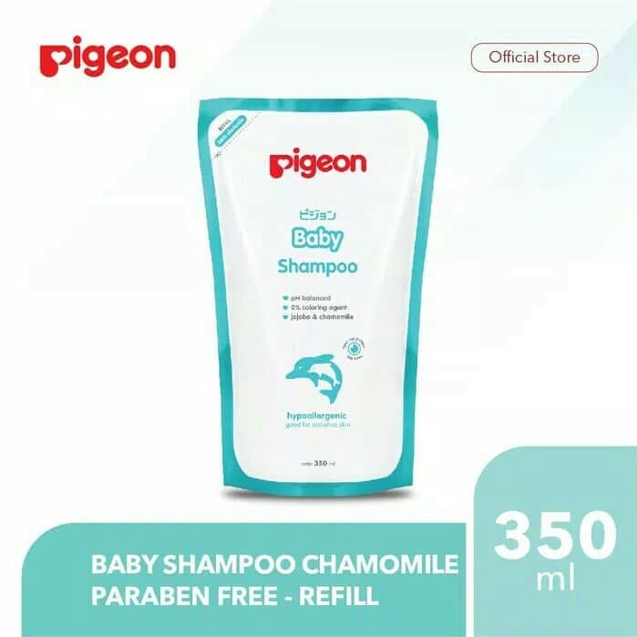 ♥BabyYank♥ Pigeon Baby Shampoo Chamomile Refill 350 mL - Pigeon Shampoo Bayi