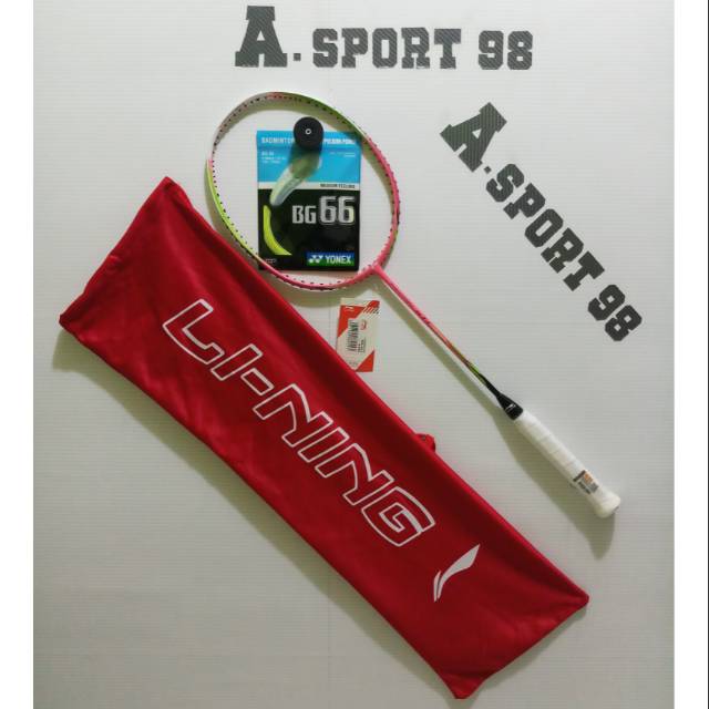 RAKET BADMINTON LINING N7 II PINK
