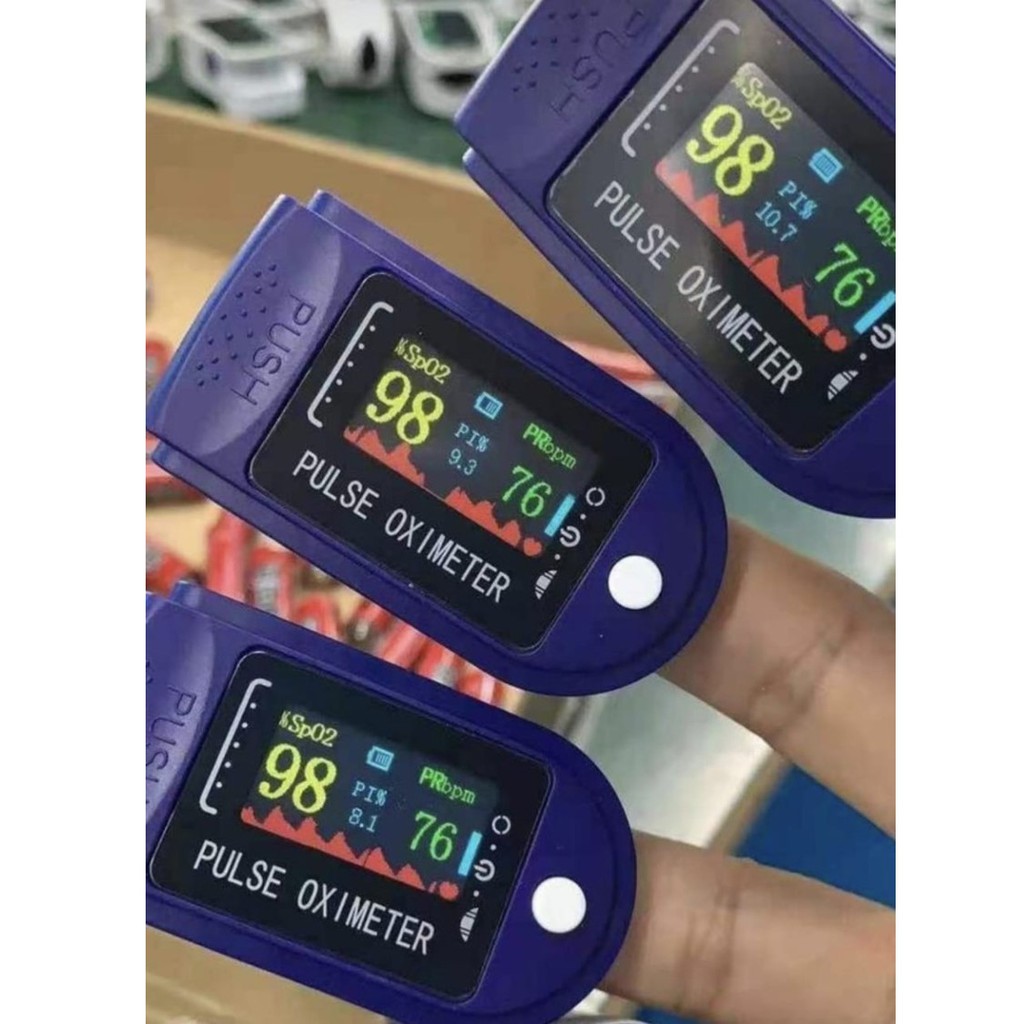 Pulse Oximeter Oxymeter LK88 OLED Fingertip SP02 Ukur Saturasi Oksigen