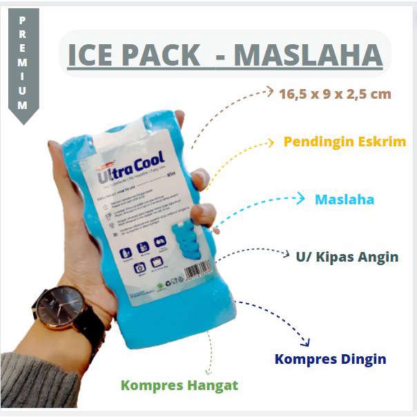 ICE PACK UNTUK AIR COOLER/ICE PACK COOL BAG/ICE PACK TAHAN BERAPA LAMA