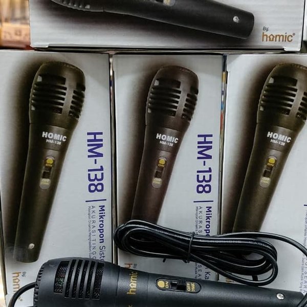 (COD) Microphone HOMIC HM-138 Sistem Kabel