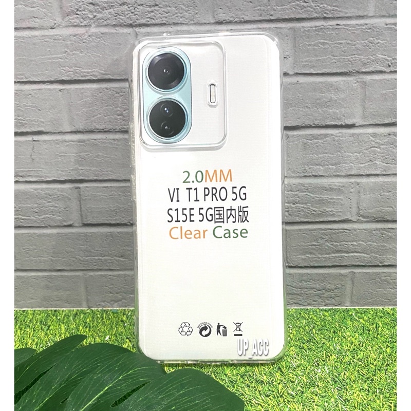 VIVO Y16 / T1 PRO 5G / Y75 5G / Y55 5G / Y21 / Y21S Clear Case 2.0mm Bening Crytal Premium Protect Kamera