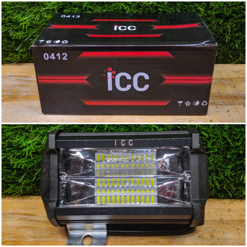 Lampu led motor sorot tembak motor mobil MYTH LED bar cree CWL 24 mata