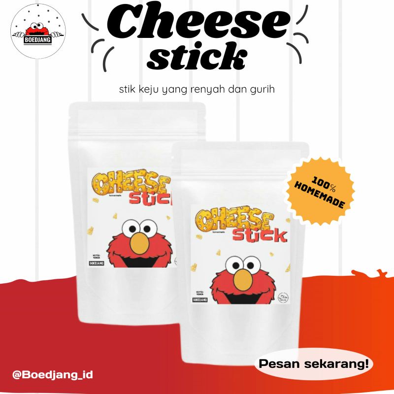 

Boedjang Cookies Cheese stick / Stick keju / keju stik 300gr stik keju murah.