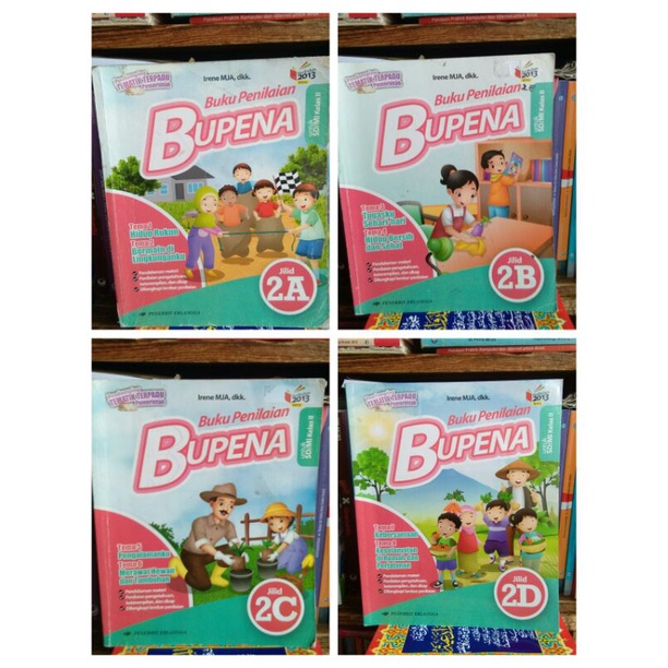 Bupena  Bekas Sd/Mi Kls 2A.2B.2C.2D k13