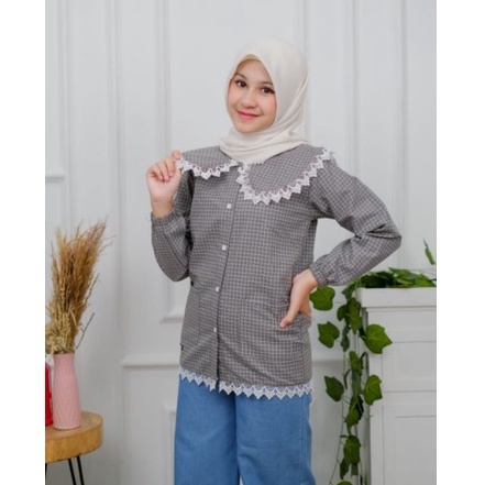 Afsheenastore One Set Casual Bravo / Setelan Anak Perempuan 2-10T